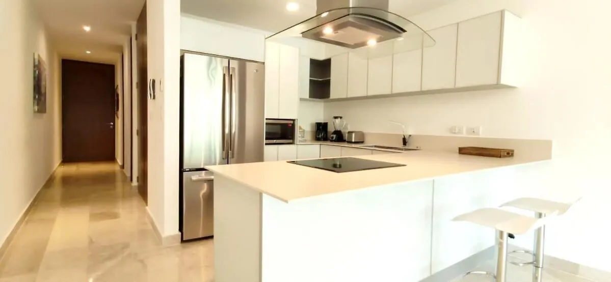 Next To The Beach Beautiful 2 Bedroom Apartment Playa del Carmen Meksika